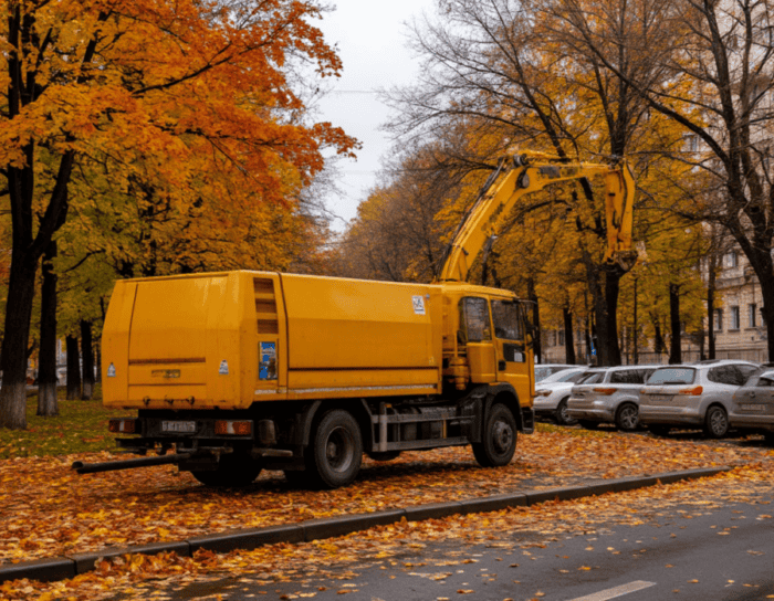Почему коммунальную технику выгодно продавать осенью?